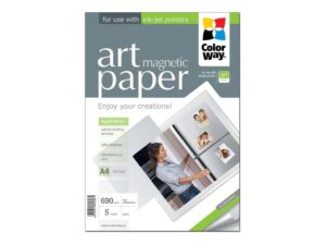 Office supplies ColorWay  ART Glossy Magnetic Photo Paper A4 690 g/m²