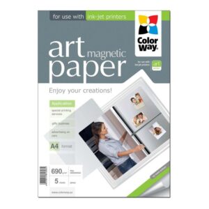 Kontoritarbed ColorWay  ART Glossy Magnetic Photo Paper A4 690 g/m²