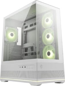 Datoru korpusi MSI  | PC Case | MAG PANO 110R PZ WHITE | White | Mid-Tower | Power supply included No 
