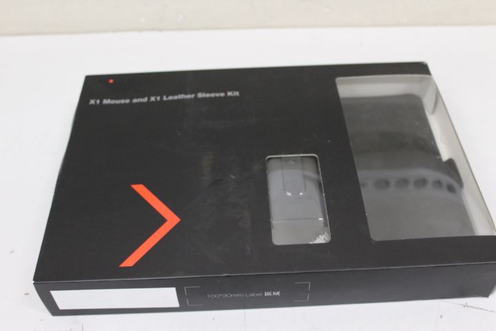 Laptop Bag Lenovo SALE OUT. ThinkPad X1 Mouse and X1 Leather Sleeve Kit | ThinkPad X1 Mouse and X1 Leather Sleeve Kit | Sleeve | Black | DEMO