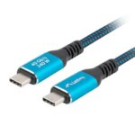 Kaabel Lanberg  USB-C M/M 4.0 CABLE 240W 8K 60HZ | CA-CMCM-44CU-0005-BK 