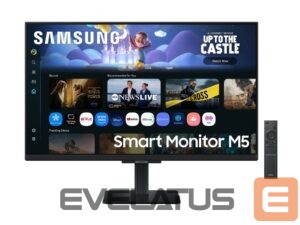 Monitors Samsung  LS27FM500EUXEN 27" Smart Monitor M5 M50F 1920x1080/16:9/250cd/m2/5ms, HDMI, USB, DP | 