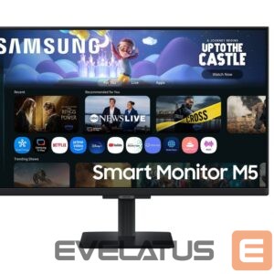 Monitoriai Samsung  LS27FM500EUXEN 27" Smart Monitor M5 M50F 1920x1080/16:9/250cd/m2/5ms, HDMI, USB, DP | 