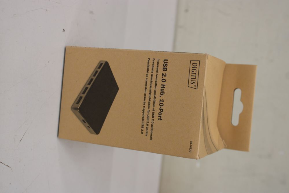 Kaabel Digitus SALE OUT. USB 2.0 Hub 10-port, 10x USB A/F, 1x DAMAGED PACKAGING, UNPACKED, SCRATCHED ON TOP | USB 2.0 Hub 10-port | DA-70229 | DAMAGED PACKAGING, UNPACKED, SCRATCHED ON TOP