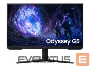Monitors Samsung  Odyssey G5 G51F | 27 " | VA | QHD | 16:9 | 180 Hz | 1 ms | 2560 x 1440 pixels | 300 cd/m² | HDMI ports quantity 2 | Black 