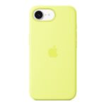 Aizmugurējais vāciņš Apple  iPhone 16e Silicone Case – Neon Yellow |