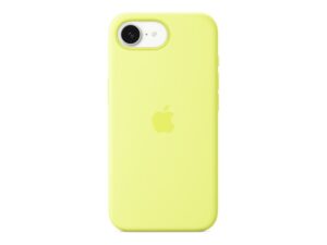 Aizmugurējais vāciņš Apple  iPhone 16e Silicone Case – Neon Yellow |