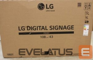 Monitors LG  SALE OUT.  43UH5N-M 43“ 3840x2160/m2/16:9/8ms/HDMI |  43UH5N-M | 43 " | Landscape/Portrait | 24/7 | webOS | Wi-Fi | DAMAGED PACKAGING | 500 cd/m² | 8 ms | 178 ° | 178 ° 