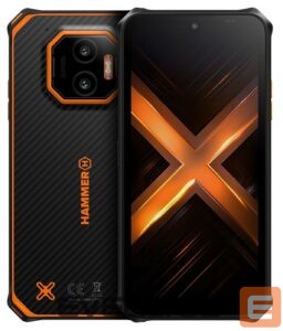 Viedtālrunis Hammer  Energy X2 | Orange | 6.1 " | IPS | 1560 x 720 pixels | Mediatek | Internal RAM 6 GB | 128 GB | Dual SIM | 4G | Main camera resolution 50 MP | Android | 15 | 5000 mAh