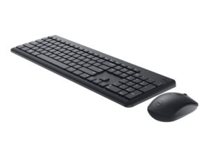 Arvuti klaviatuur Dell  KM3322W Keyboard and Mouse Set Wireless Ukrainian Black Numeric keypad 