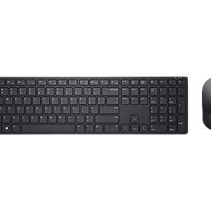 Computer keyboard Dell  KM5221W Pro | Keyboard and Mouse Set | Wireless | Ukrainian | Black | 2.4 GHz 