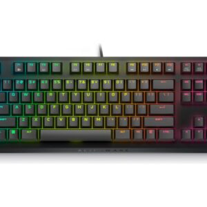 Computer keyboard Dell  Alienware Tenkeyless AW420K | Gaming Keyboard | Wired | EN | Dark Side of the Moon | CHERRY MX Red 