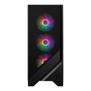 Computer case MSI  PC Case MAG FORGE 120A AIRFLOW Side window Black Mid-Tower Power supply included No 