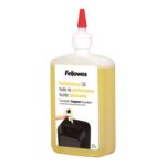 Biroja piederumi Fellowes  | Shredder Oil 355 ml | For use with all  cross-cut and micro-cut shredders. Oil shredder each time wastebasket is emptied or a minimum of twice a month. Plastic squeeze bottle with extended nozzle ensures complete coverage