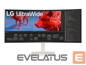 Monitors LG  38WR85QC-W | 38 " | IPS | 3840 x 1600 pixels | 21:9 | 1 ms | 450 cd/m² | HDMI ports quantity 2 | 144 Hz 