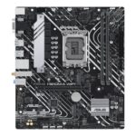 Intel procesoriaus pagrindinė plokštė Asus  PRIME H610M-A WIFI | Processor family Intel H610 | Processor socket 1 x LGA1700 Socket | 2 DIMM slots - DDR5, non-ECC, unbuffered | Supported hard disk drive interfaces SATA-600, 1 x M.2 | Number of SATA connectors 4 