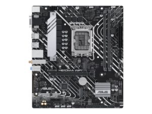 Intel procesoriaus pagrindinė plokštė Asus  PRIME H610M-A WIFI | Processor family Intel H610 | Processor socket 1 x LGA1700 Socket | 2 DIMM slots - DDR5, non-ECC, unbuffered | Supported hard disk drive interfaces SATA-600, 1 x M.2 | Number of SATA connectors 4 