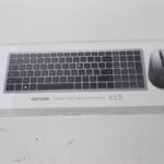 Computer keyboard Dell  SALE OUT.   | Keyboard and Mouse | KM7120W | Wireless | 2.4 GHz, Bluetooth 5.0 | Batteries included | US | REFURBISHED, DAMAGED PACKAGING | Bluetooth | Titan Gray | Numeric keypad | Wireless connection 