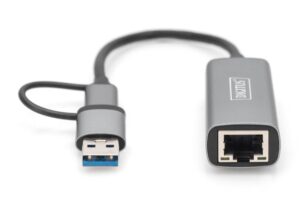 Cable Digitus  DN-3028 | USB3.0/USB C 3.1 to 2.5G Ethernet Adapter 