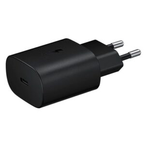 Adapteris Samsung  EP-TA800EBE Samsung USB-C 25W Travel Charger Black (OOB Bulk)