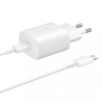 Adaptrid Samsung  EP-TA800XWE Samsung 25W Travel Charger USB-C Data Cabel White