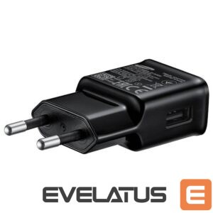 Adapteris Samsung  EP-TA200EBE Samsung USB-A 15W Travel Charger Black (OOB Bulk)