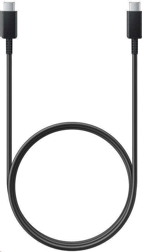 Kabelis Samsung EP-DN975BBE Samsung USB-C/USB-C Data Cable 5A 1m Black (Bulk)