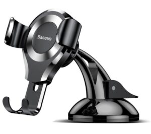 Auto holder Baseus - Baseus SUYL-XP0S Osculum Gravity Car Mount Black/Silver 