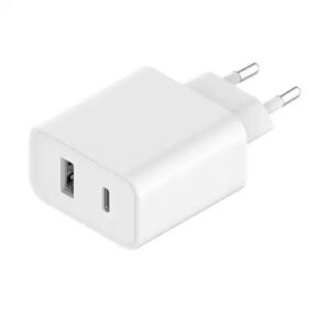 Adapteris Xiaomi - Xiaomi AD332EU USB/USB-C 33W Travel Charge White
