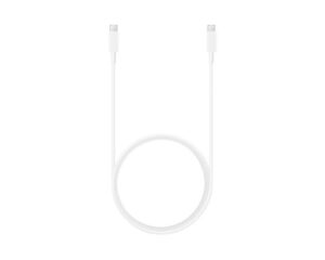 Kabelis Samsung  EP-DX510JWE Samsung USB-C/USB-C Data Cable 5A 1.8m White 