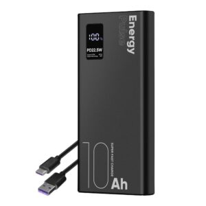 Väline aku iLike  EnergyPulse Powerbank 10000mAh 22.5W Black