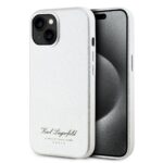 Nugarėlės dėklai Karl Lagerfeld - Karl Lagerfeld Grained PU Hotel RSG Case for iPhone 15 Grey 