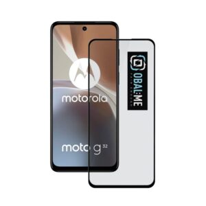 Protective glass -  OBAL:ME 5D Glass Screen Protector for Motorola G32 Black