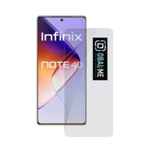 Protective glass -  OBAL:ME 2.5D Glass Screen Protector for Infinix Note 40 Clear