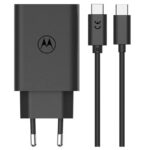Adaptrid Motorola  Motorola TurboPower 68W Wall Charger + USB-C Cable 6.5A Black
