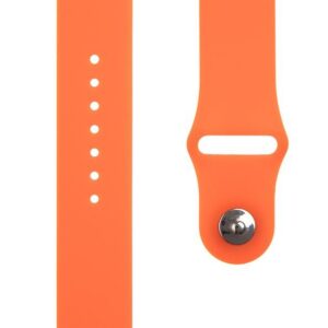 Rihm Tactical  22mm Silicone Watch Strap and Watch Band Orange