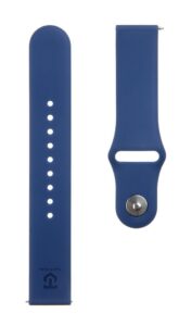 Siksniņa Tactical  20mm Silicone Watch Strap Dark Blue