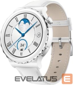 Viedpulksteni Huawei  Watch GT 3 Pro 43mm Leather Strap White