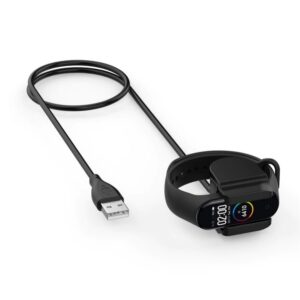 Įkroviklis Tactical Xiaomi Mi Band 4 USB Charging Cable Clip Black