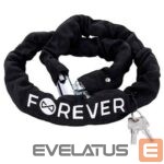 Piederums velosipēdiem Forever Universal Bike chain lock CHL-110  Outdoor Black
