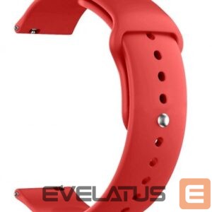 Siksniņa Just Must Universal JM S1 for Galaxy Watch 4 straps 22 mm Red
