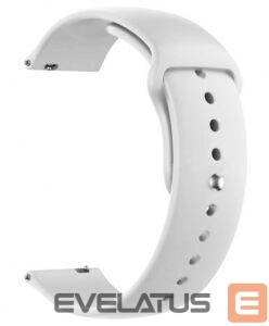 Siksniņa Just Must  JM S1 for Galaxy Watch 4 straps 22 mm White