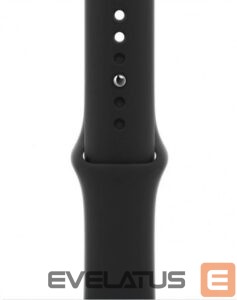 Siksniņa Just Must Universal JM LIQUID SILICONE case for Apple watch band 42/44/45 Black