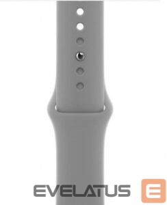 Siksniņa Just Must Universal JM LIQUID SILICONE case for Apple watch band 42/44/45 Light Gray