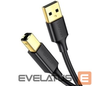 Cable iLike  Ugreen cable USB - USB Type B cable (printer cable) 3m black Black