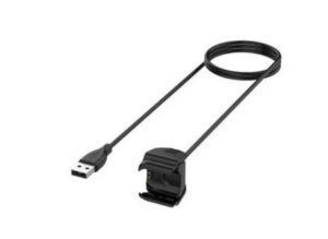 Įkroviklis Tactical  USB Charging Cable for Xiaomi Mi Band 5/6/7 Black