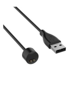 Įkroviklis Tactical Xiaomi USB Charging Cable for Xiaomi Mi Band 5/6/7 Magnetic Black