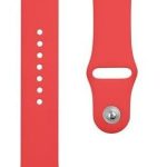 Rihm Tactical Apple Silicone Band Watch 1/2/3/4/5/6/7/SE 42/44/45mm Red