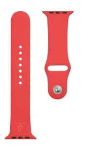 Siksniņa Tactical Apple Silicone Band Watch 1/2/3/4/5/6/7/SE 42/44/45mm Red