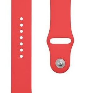 Rihm Tactical Apple Silicone Band Watch 1/2/3/4/5/6/7/SE 42/44/45mm Red